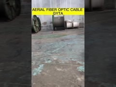 Υπαίθριο εναέριο θωρακισμένο GYTA 72 οπτικό καλώδιο τρόπου πυρήνων ενιαίο