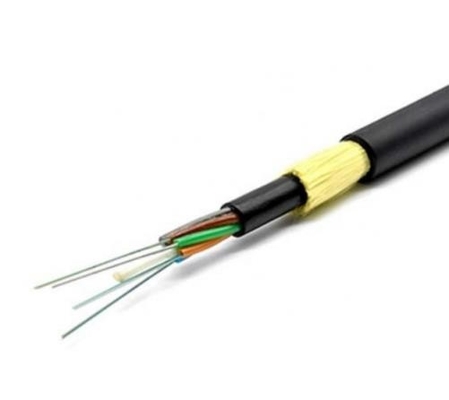 6 Core Outdoor ADSS Fiber Optical Cable All Dielectric Self Supporting Cable