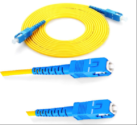 SC/FC Fiber Optic Pigtail 3m ISO9001 Single Mode Fiber Jumper Cables